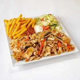 Kebab talerz z kurczakiem