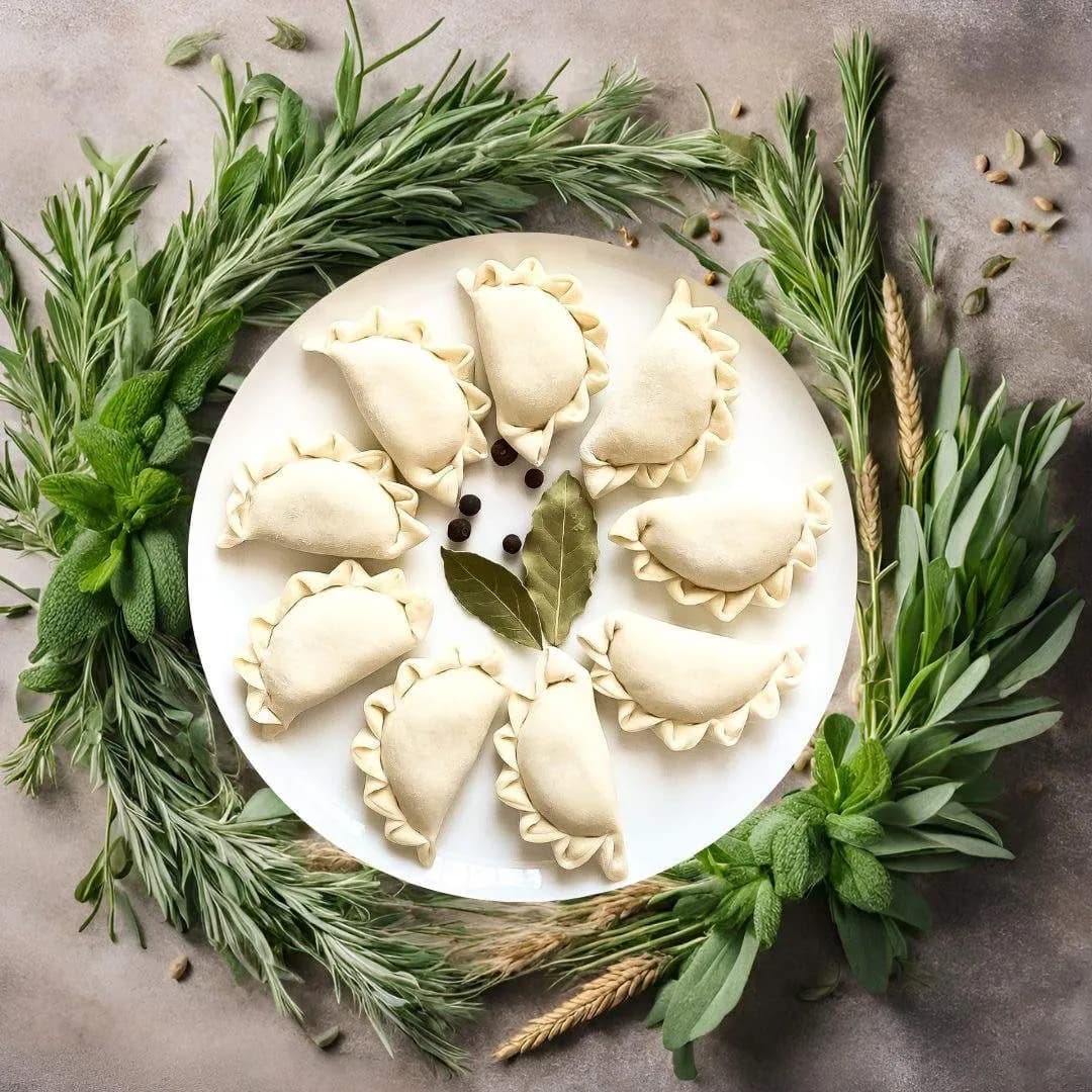 Pierogi z kapustą i podgrzybkiem - 9 szt. (gotowane)