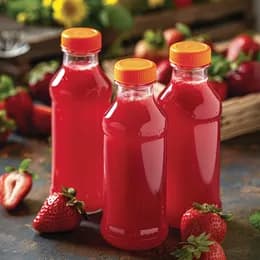 Kompot truskawkowy, naturalny, na zimno (0,5l)