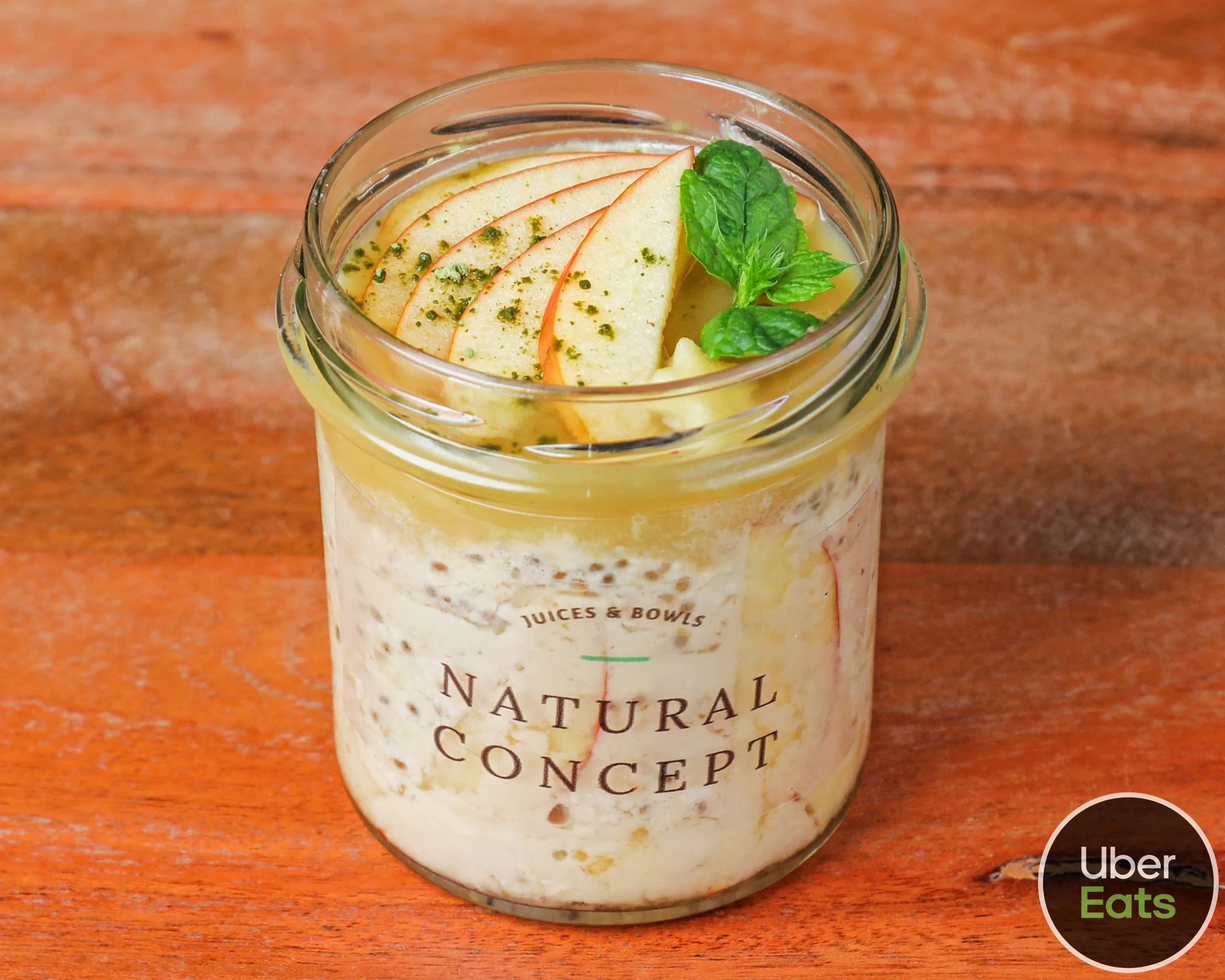 Overnight oats Apple pie