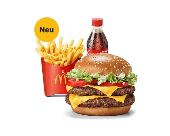 Double Hamburger Royal TS McMenü®