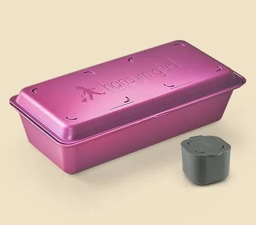 Grosse Box + Sossenbecher