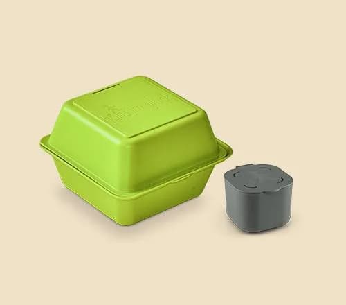 Kleine Box + Sossenbecher