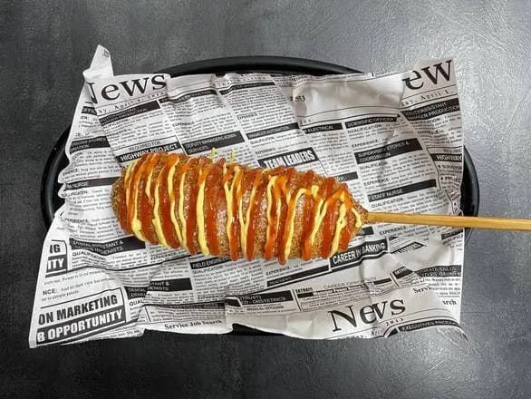 Corn Dogs Mozzarella mit Pankohülle