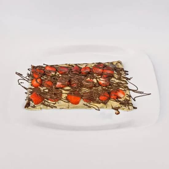 Crêpes Nutella-Erdbeere