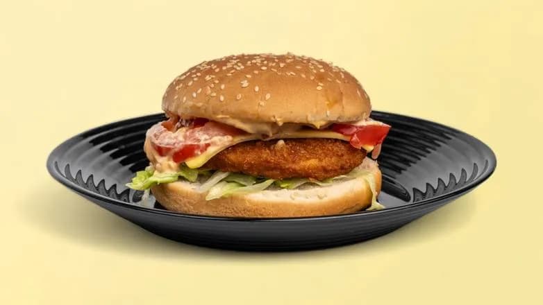 Crispy No Chicken Burger