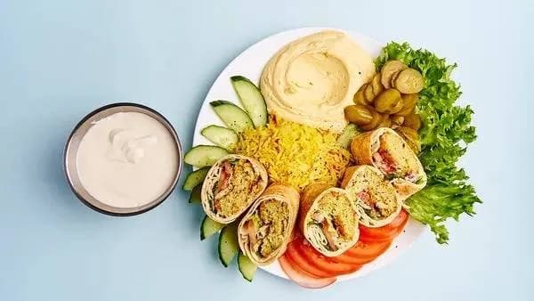 48. Arabischer Falafel-Teller