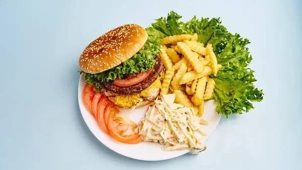 15. Hamburger mit Eiern