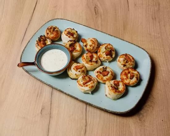 52. Pizzabällchen Hot-Dog