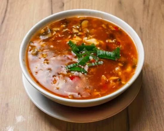 1. Peking Suppe (Sauer Scharf)