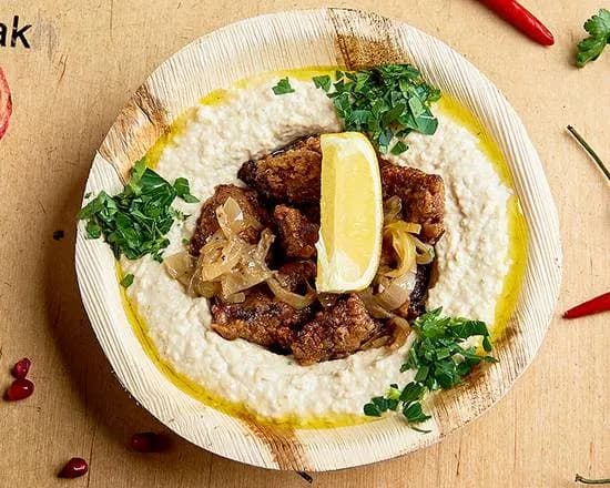 Hummus z Wątróbką