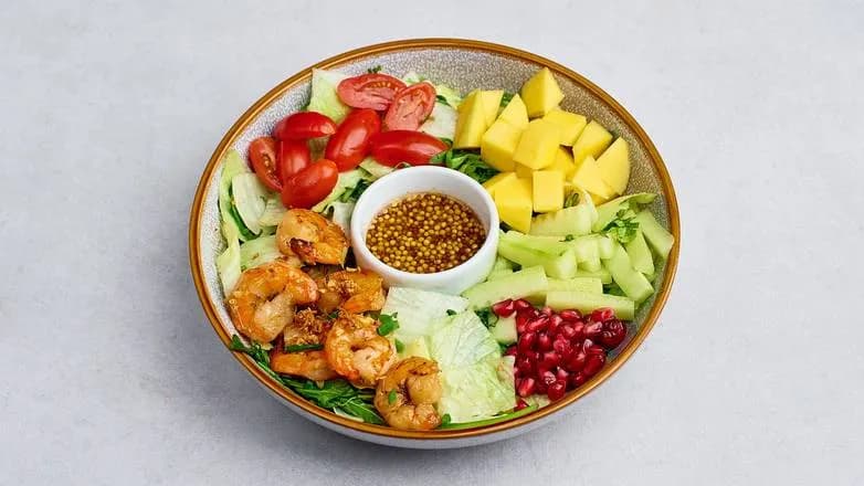 Sałatka z Krewetkami