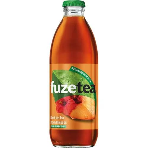 Fuzetea Black Ice Tea Peach Hibiscus