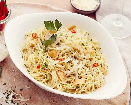 Aglio e Olio z Makaronem Penne