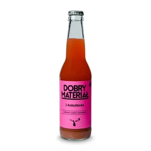 DOBRY MATERIAŁ RABARBAR  330ml