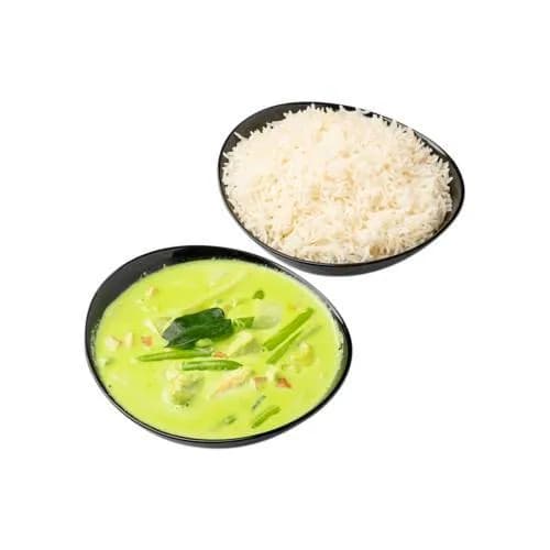 Zielone Curry z Warzywami