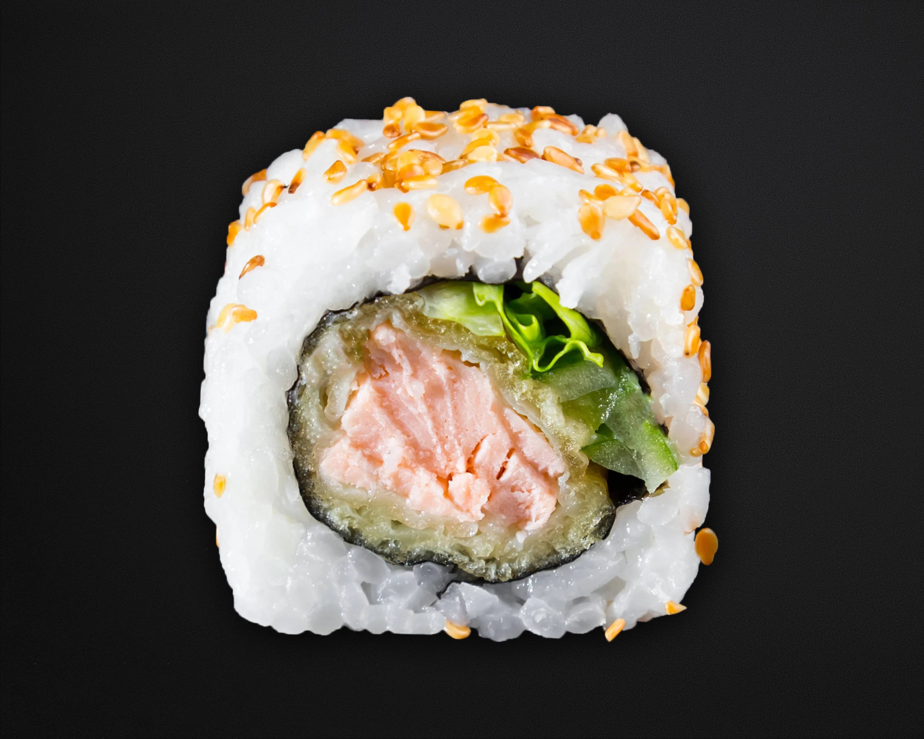 California Roll z Łososiem w Tempurze