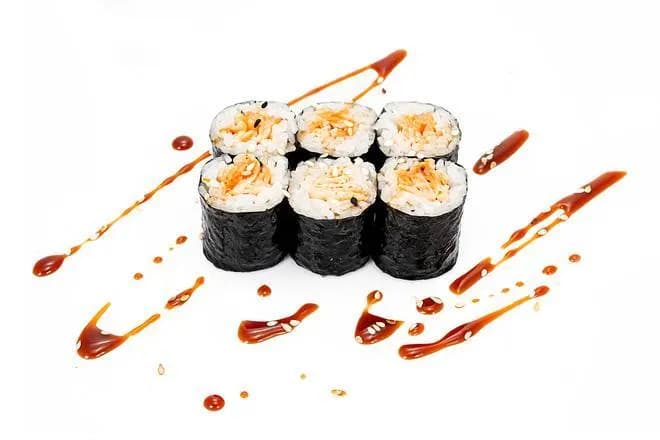 Fried Salmon Maki
