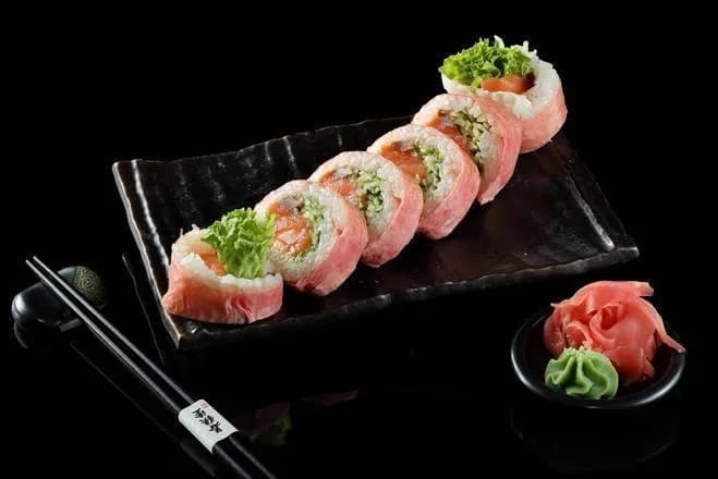 Futo Papier Sojowy Łosoś (6 sztuk)