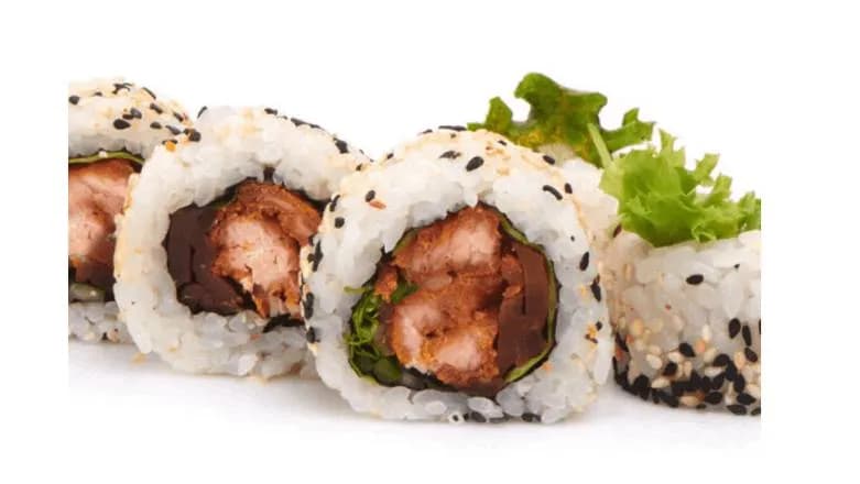 CALIFORNIA MAKI PIECZONY ŁOSOŚ 8 SZT