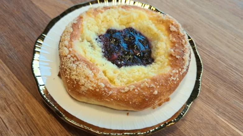 Drożdżówka z Jagodami