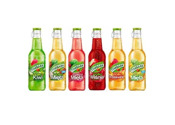 Tymbark owocowy szklana butelka