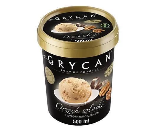 Lody Grycan Orzech Włoski (500 ml)