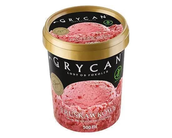 Lody Grycan Truskawkowe (500 ml)