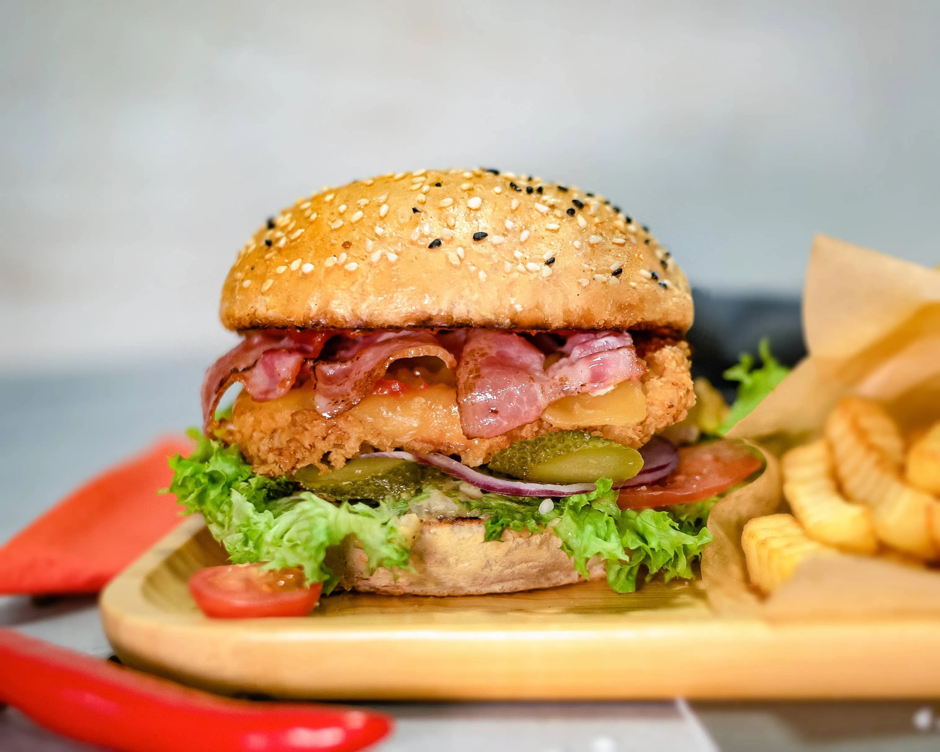 Spisy kurczak z boczkiem