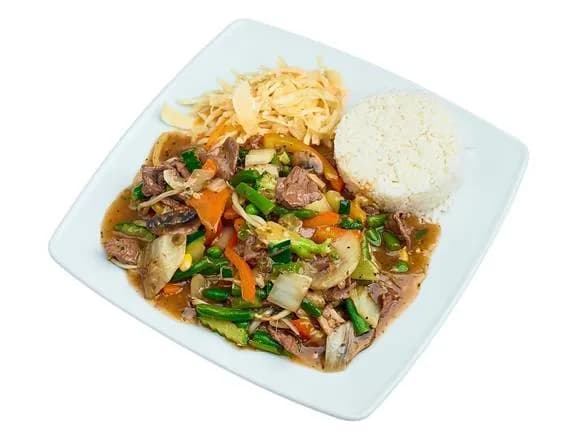 Wołowina po tajsku z bazylią