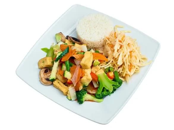 Tofu z warzywami