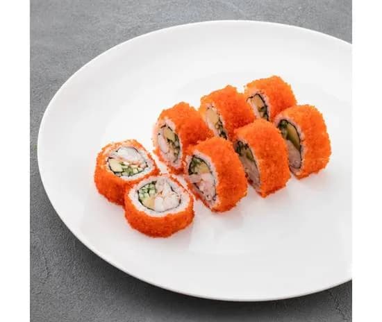 California z krewetka tygrysia w tobiko