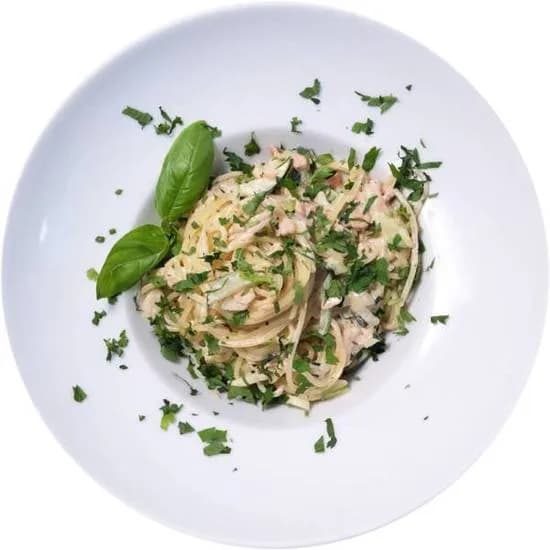 Makaron Salmone e Zucchine