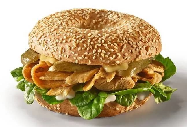 Bajgiel z Roślinnym Qurczakiem® 