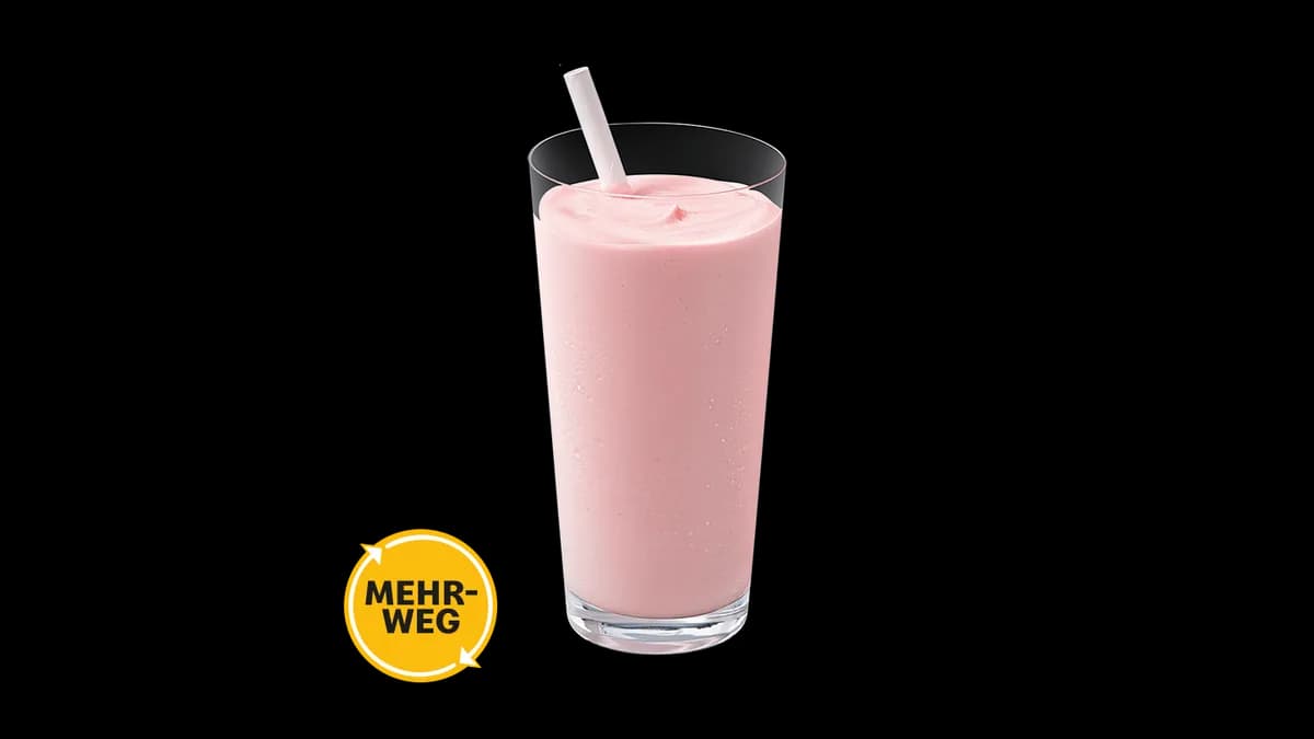 Milchshake Erdbeergeschmack 0,4 l Mehrweg