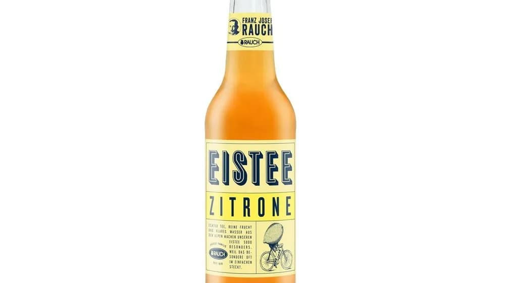 Rauch Eistee Zitrone 0,33l