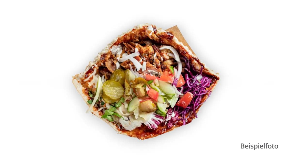 2. Döner Kebab with Cheese