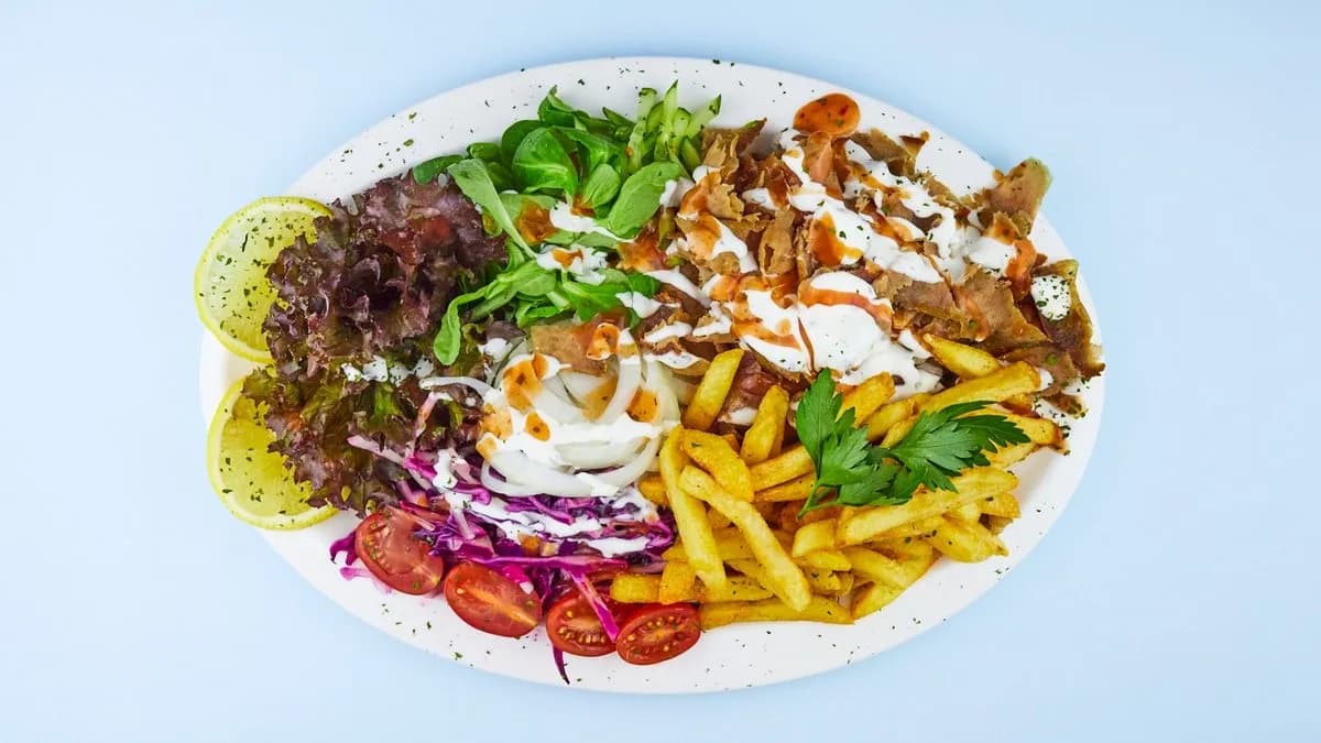 25. Doner Platter Large