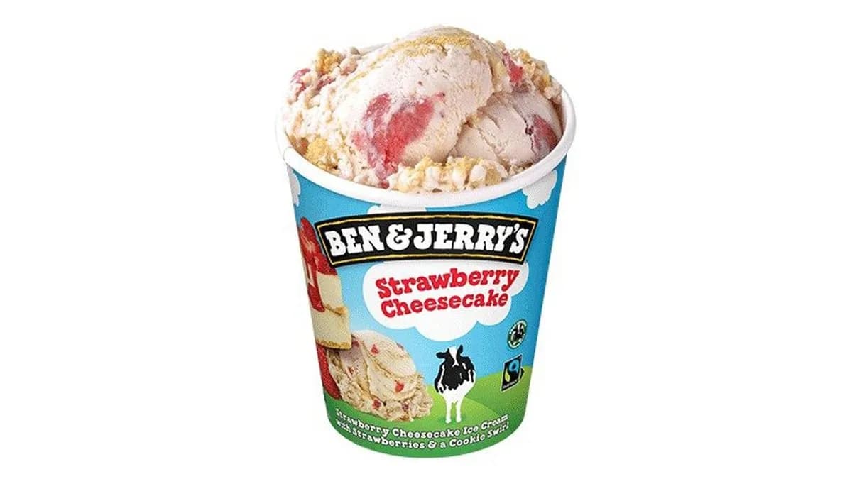 465ml Ben & Jerry’s Strawberry Cheesecake
