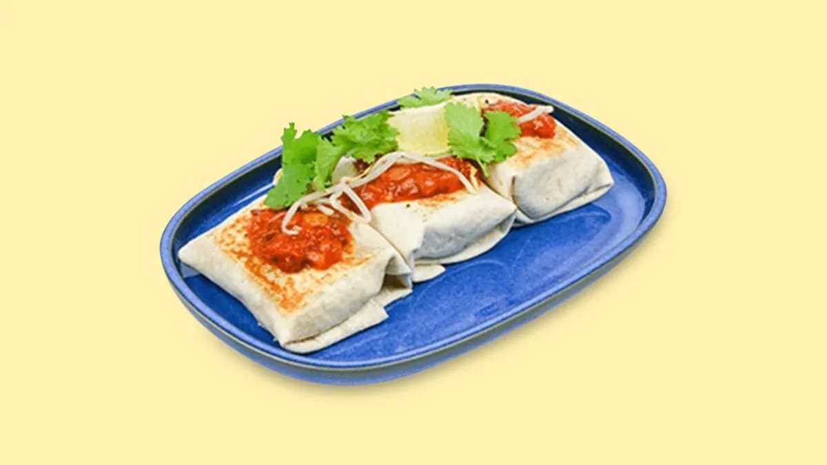 Tres Mini Burritos