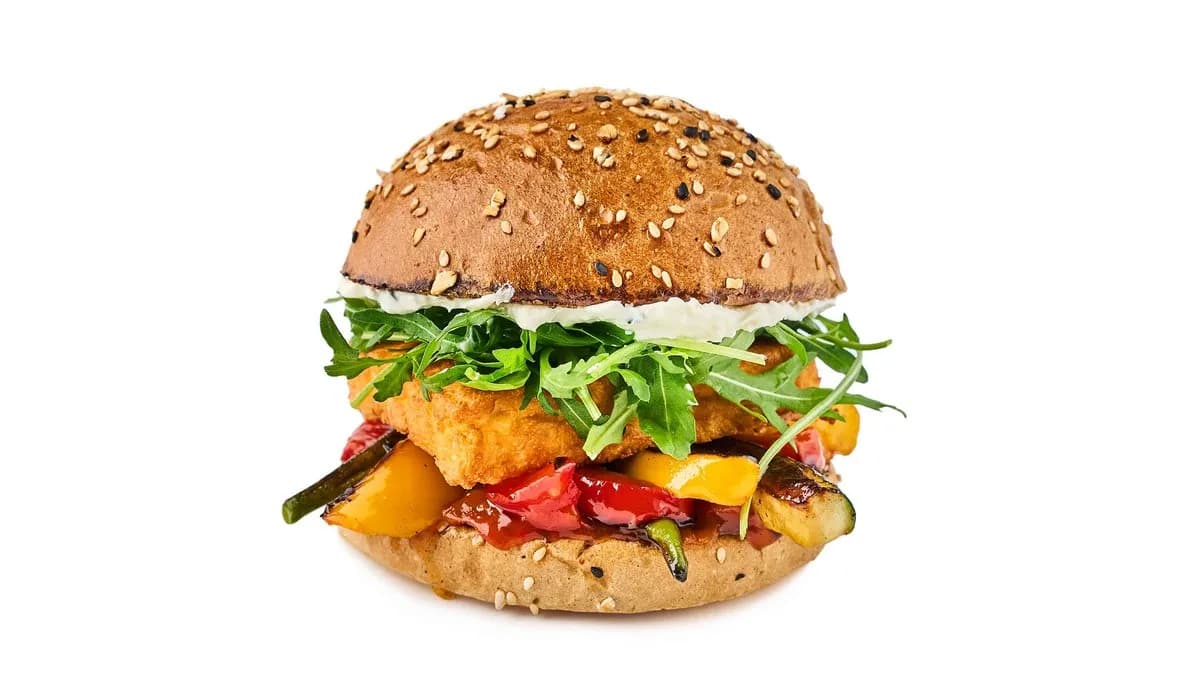 Grilled Halloumi Burger