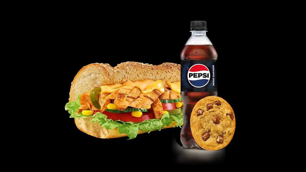 Chicken Fajita Sub (15-cm) Menu