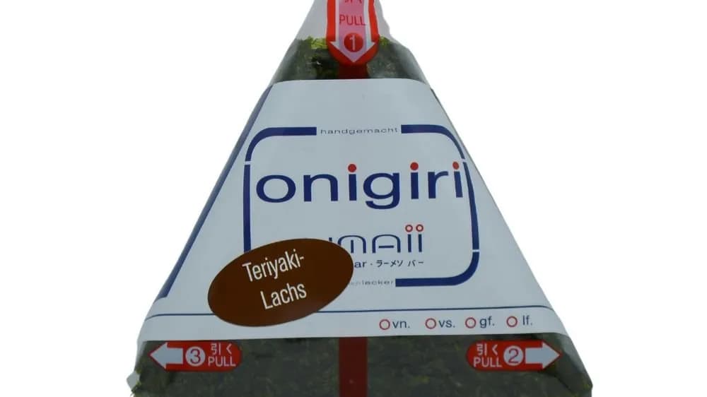 Onigiri Teriyaki-Lachs