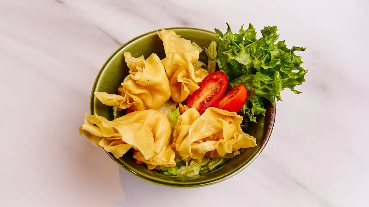 5. Baked Wonton