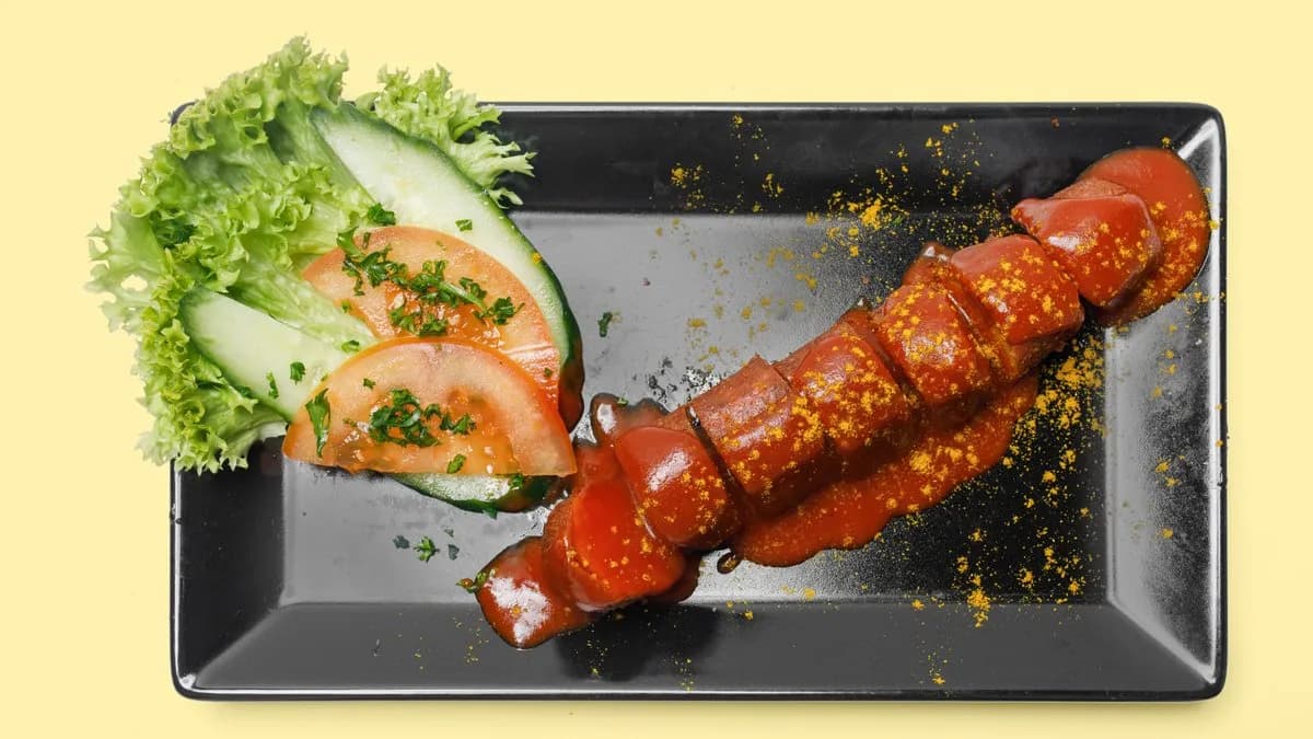 Vegan Currywurst