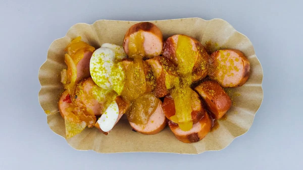 Geräucherte Currywurst