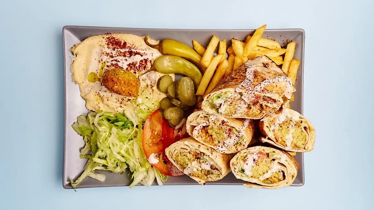 42. Arabic Falafel Plate