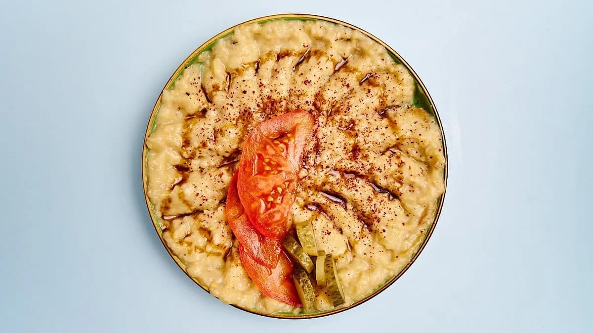 45. Baba Ghanoush Plate