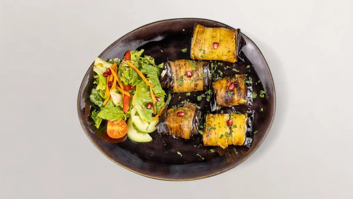 20. Auberginenröllchen