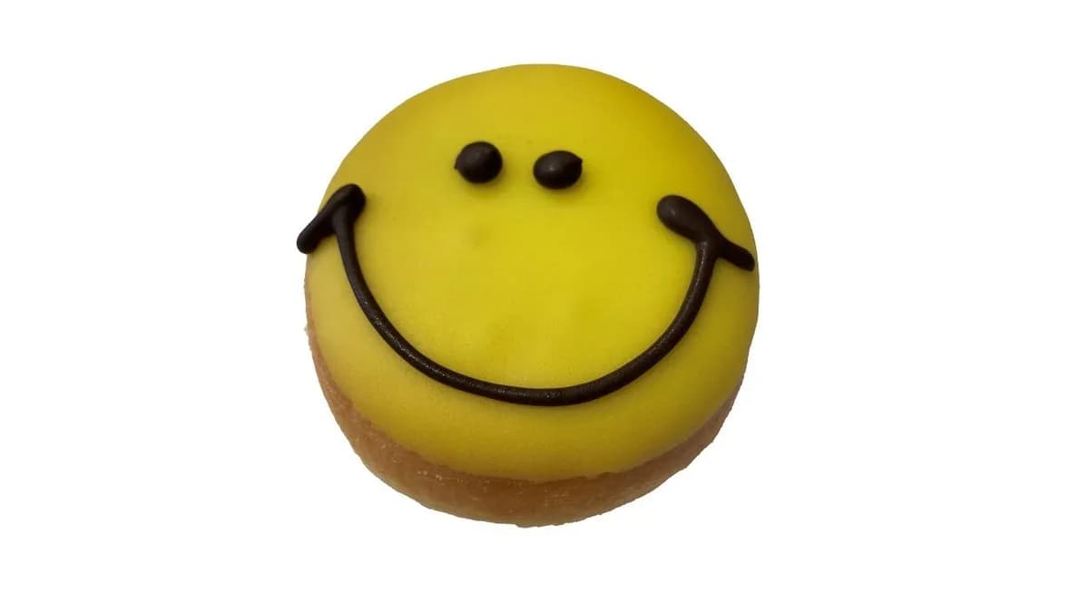 Vegan Smiley Donut